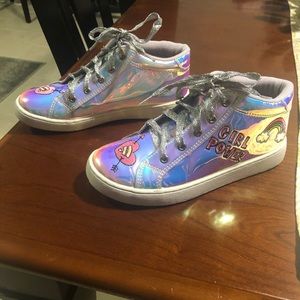 Girl power sneakers